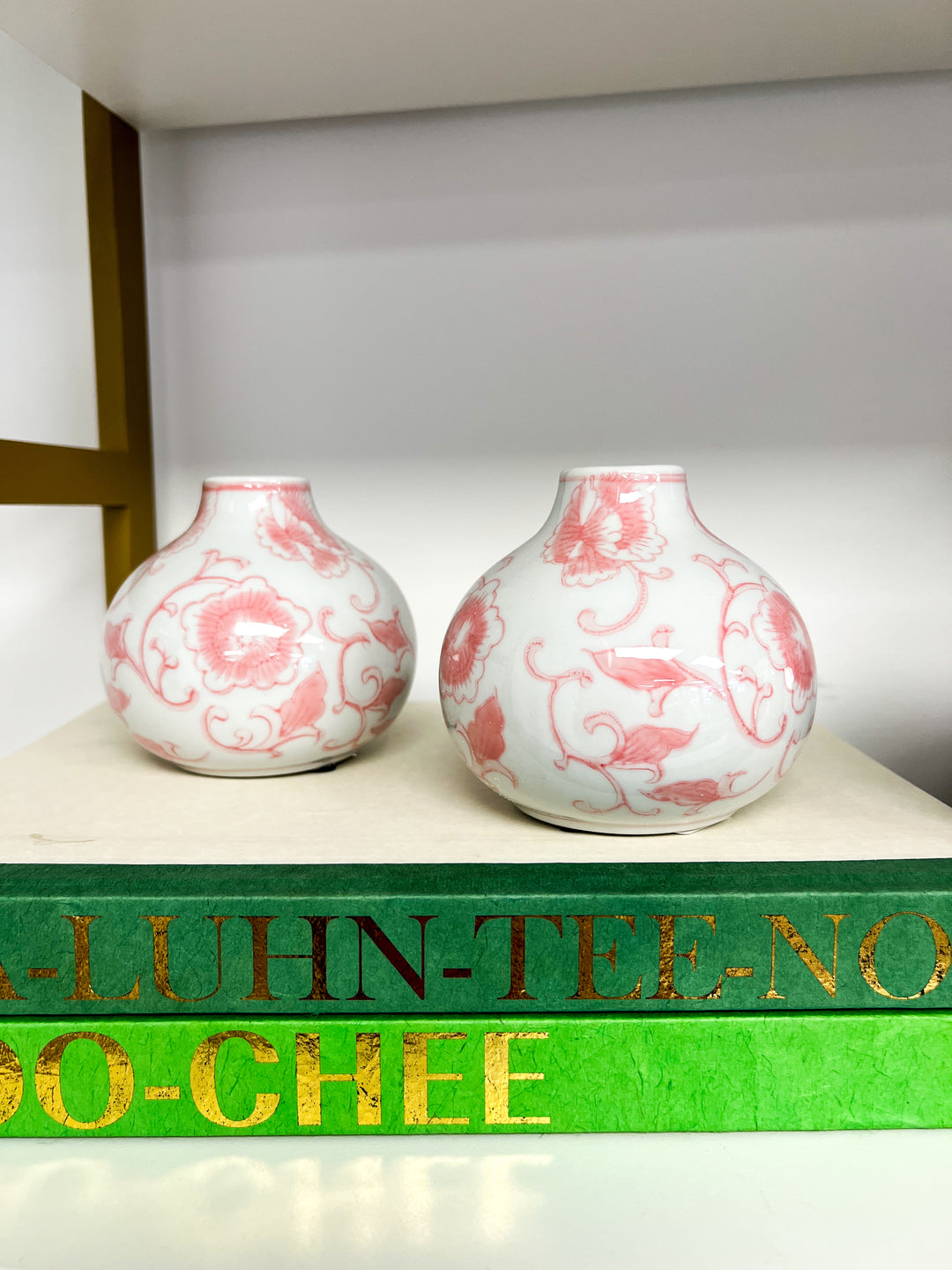 Pink Chinoiserie Vase