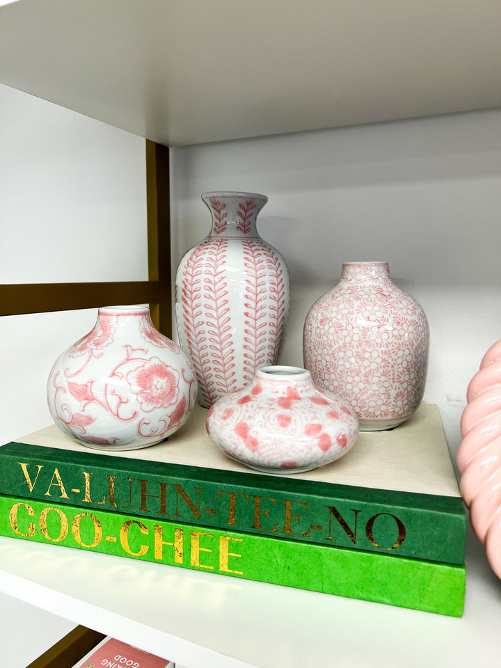 Pink Chinoiserie Vase