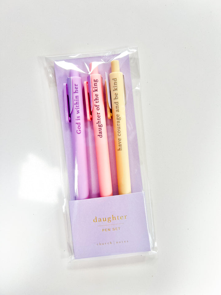 Daughter Pen Set