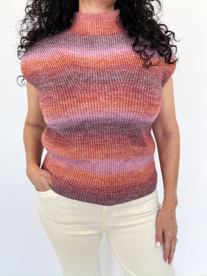 Muled Multi Abelia Knit Sweater