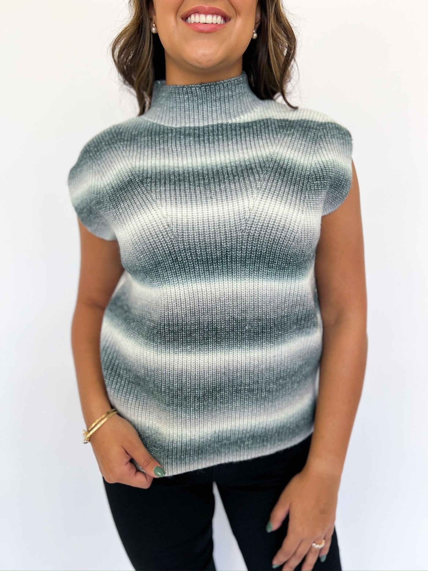 Grey Abelia Knit Sweater