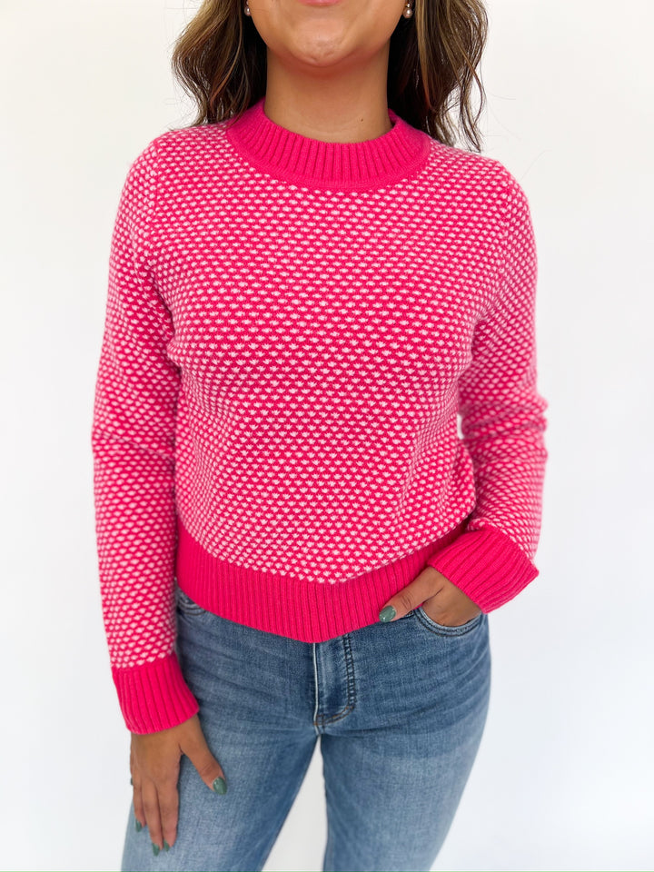 Pink Prunus Sweater