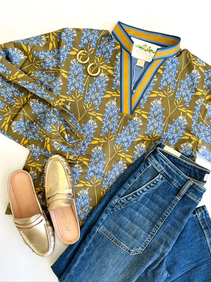 Bluebonnet Lolli Top