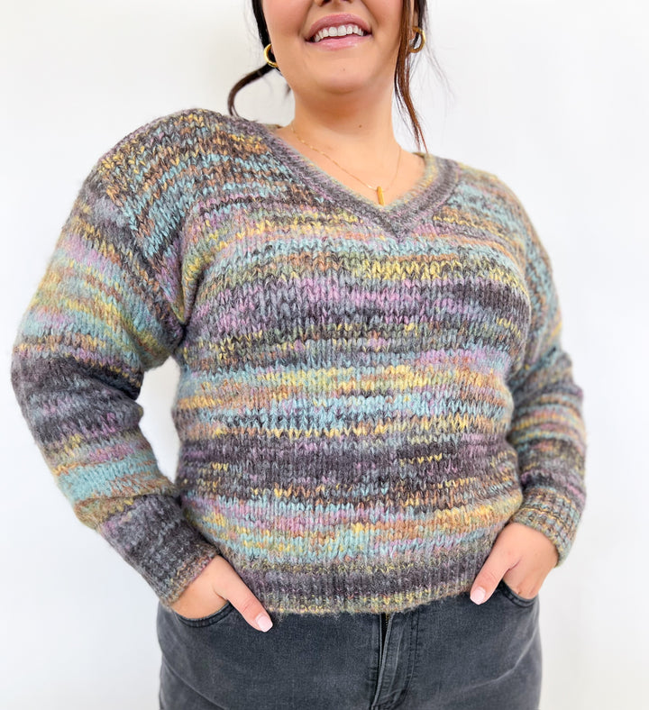 Grey Multi Gaille Sweater