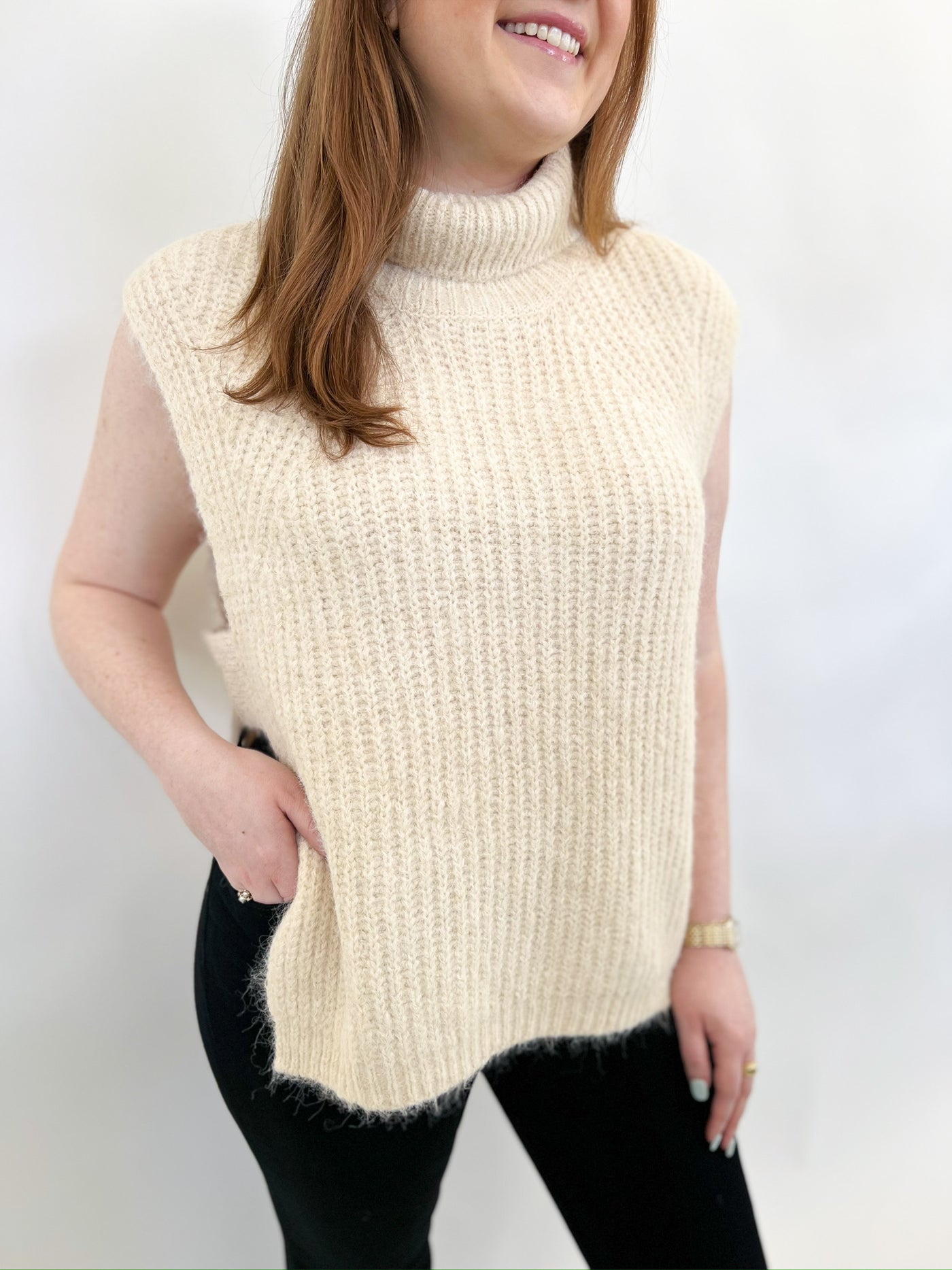 Kallie Cream Sweater