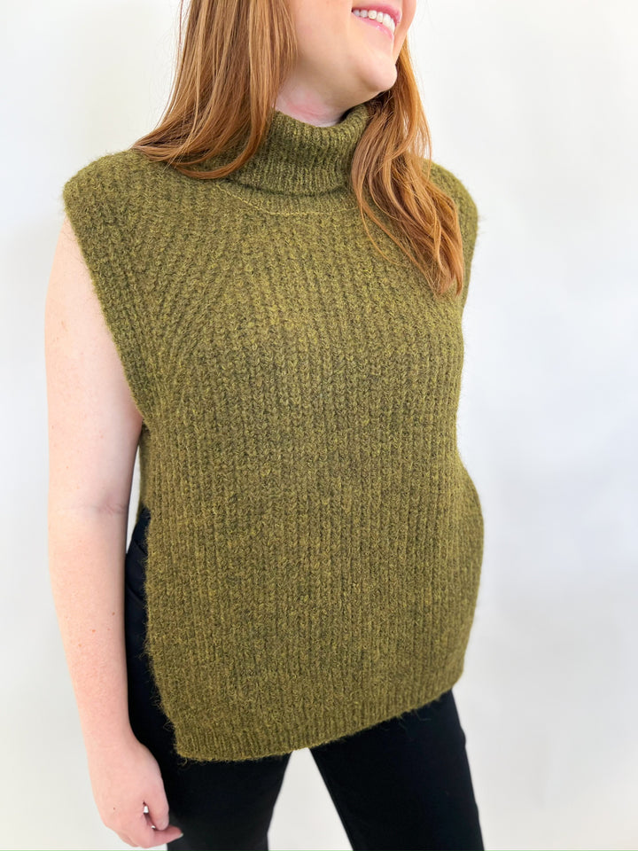 Kallie Olive Sweater