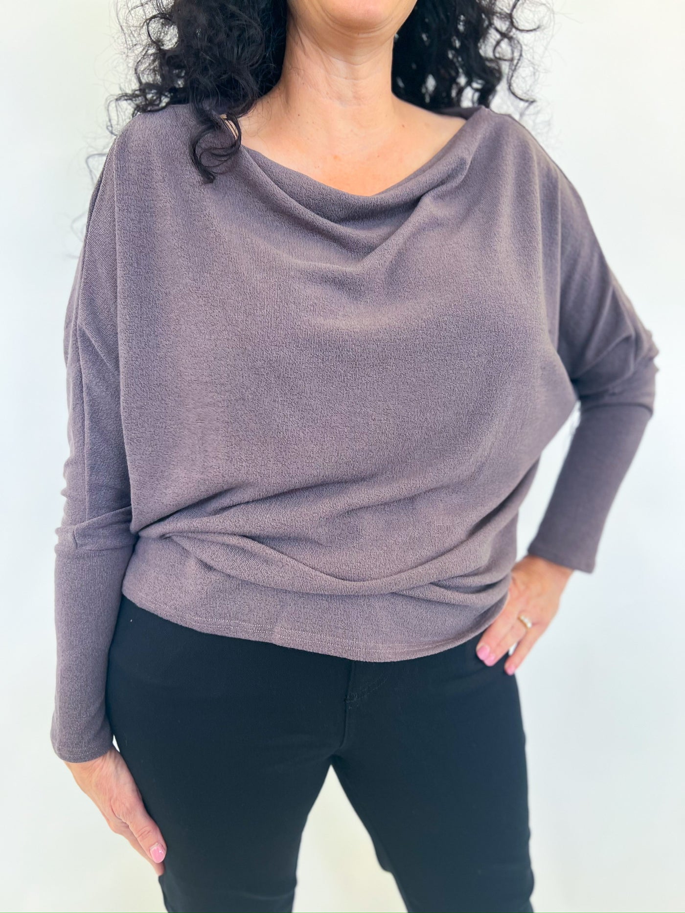 Eggplant Anywhere Top