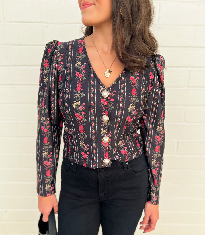 Onyx Garden Roxy Jackie Top