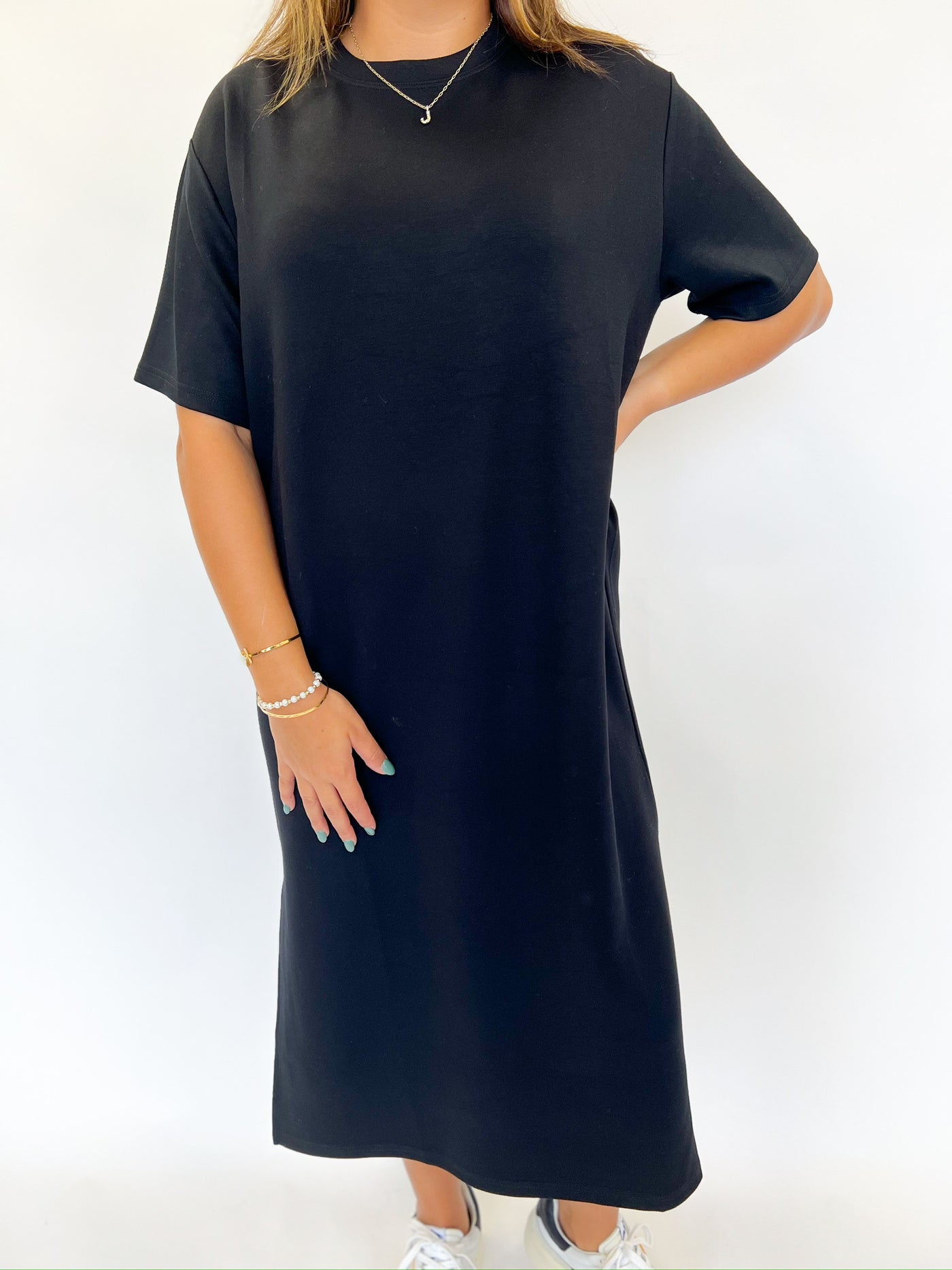 Black Rayon Dress