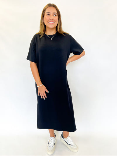 Black Rayon Dress