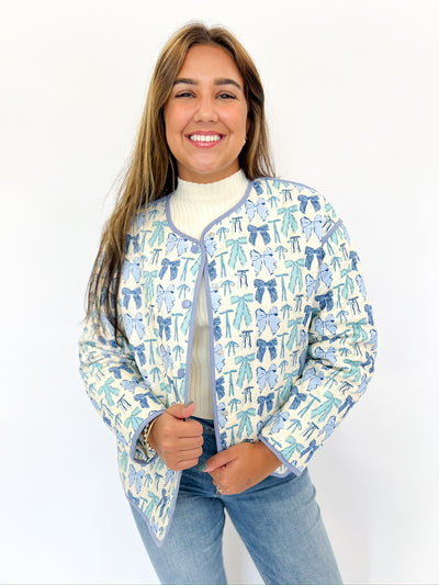 Blue Babe Bow Jacket