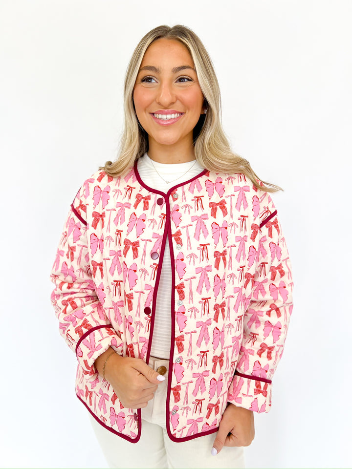 Pink Babe Bow Jacket