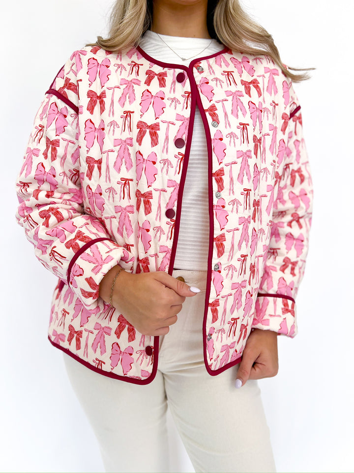 Pink Babe Bow Jacket