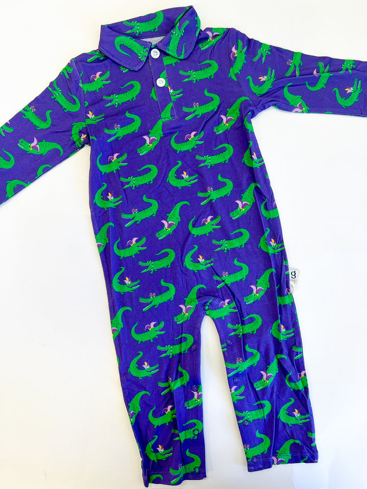 Gator Krewe Polo Romper