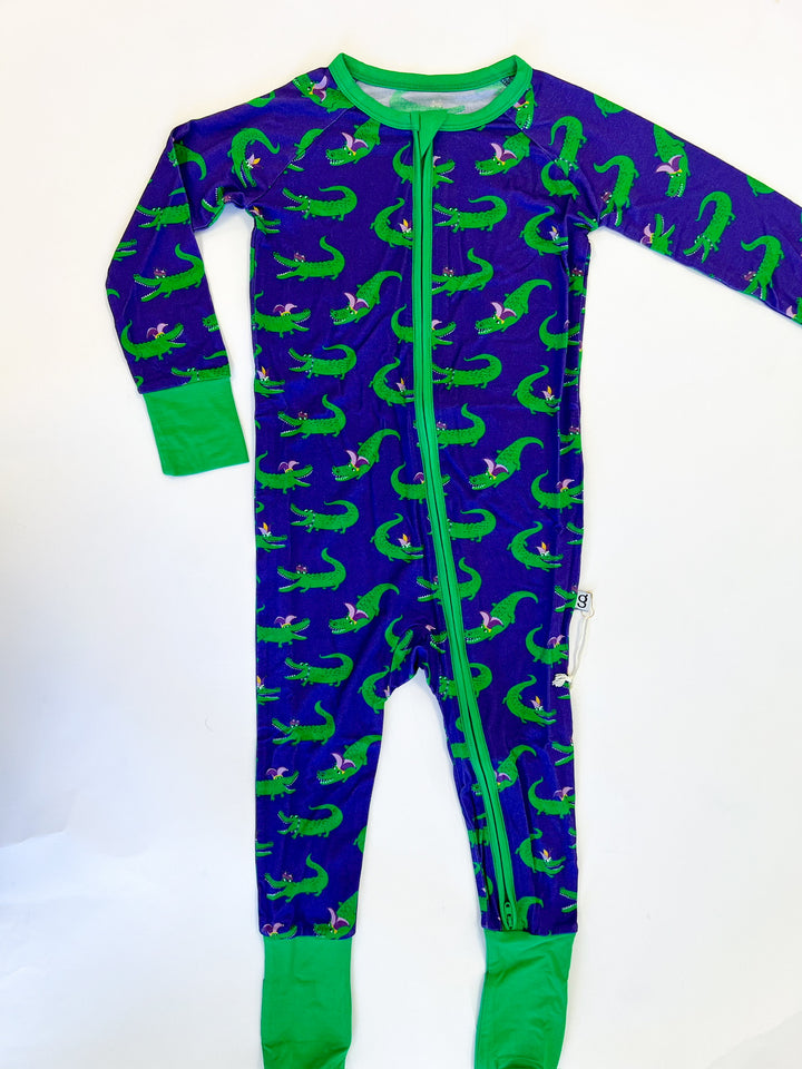 Gator Krewe Zip Pajama