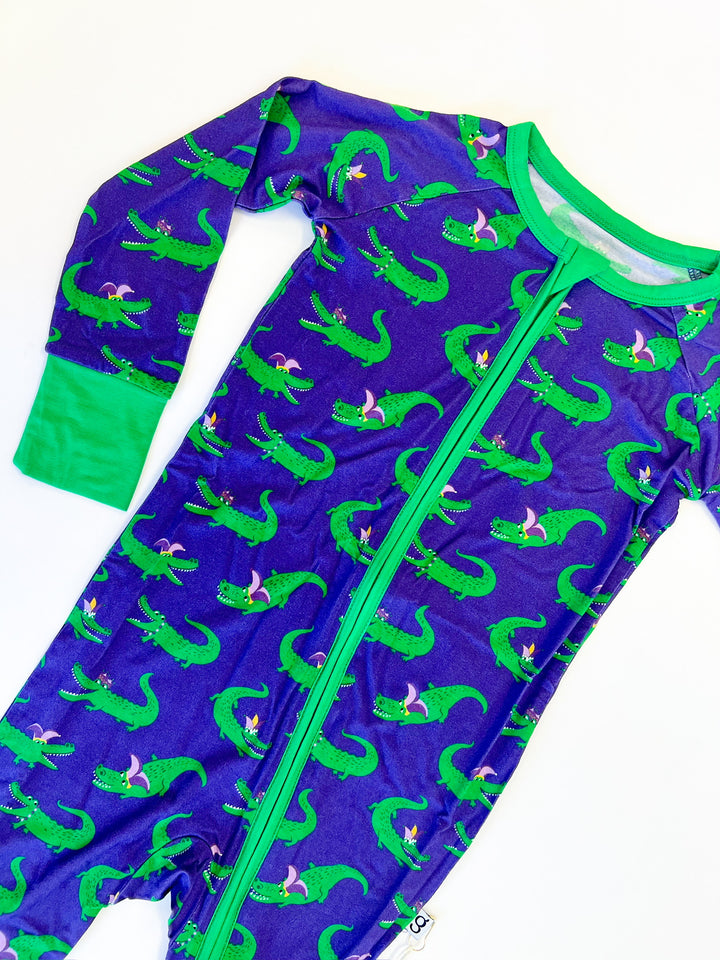 Gator Krewe Zip Pajama