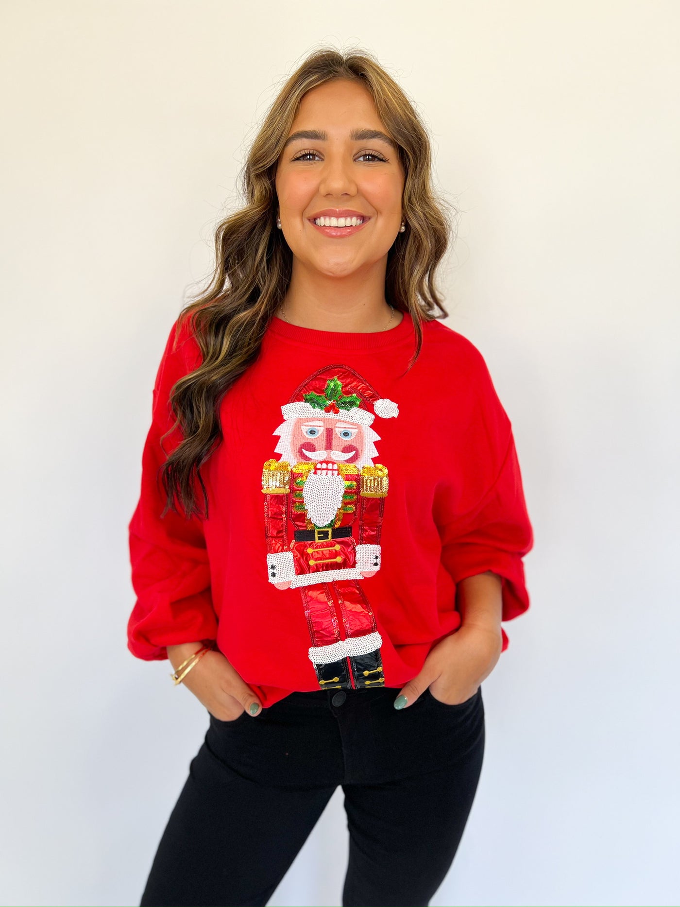 Santa Baby Nutcracker Sweatshirt