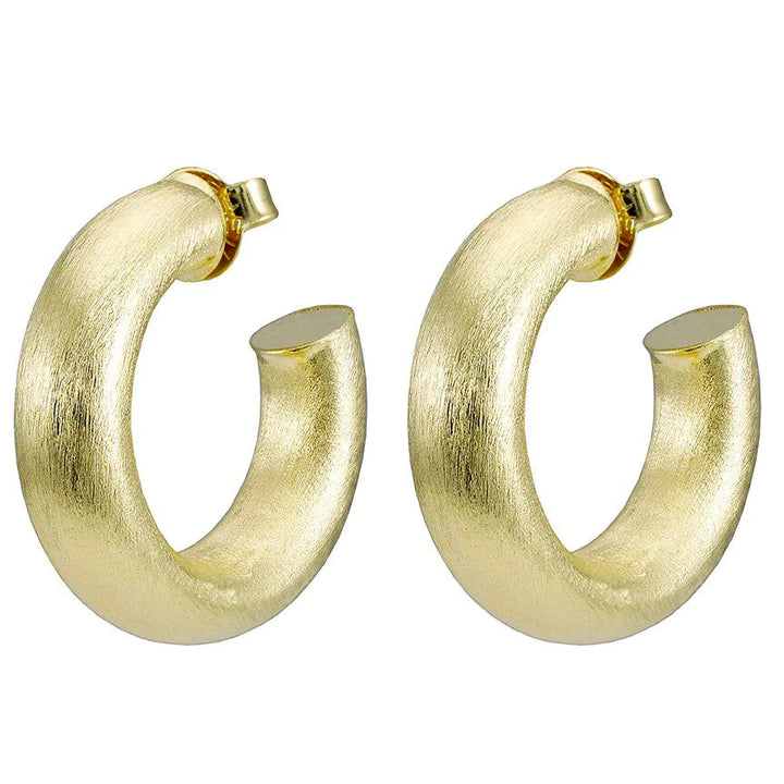 Gold Small Chantal Hoops