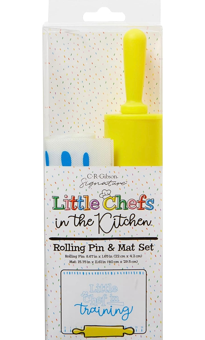 Little Chefs Rolling Pin & Mat Set