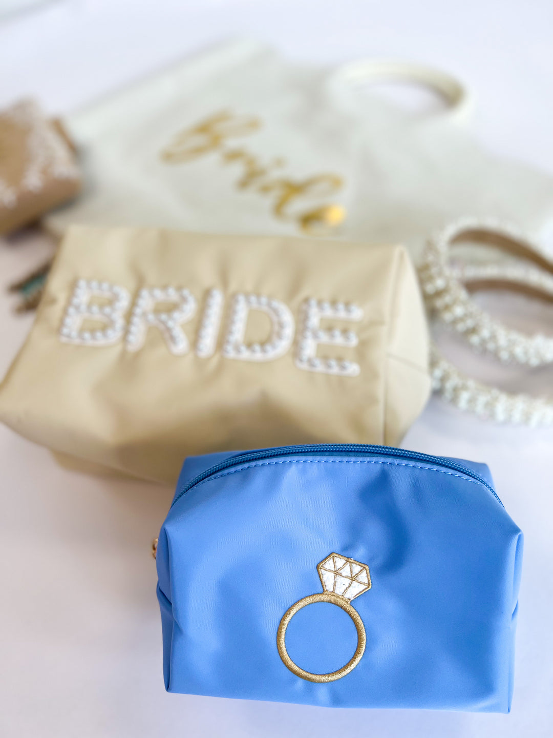 Bride Zipper Pouch