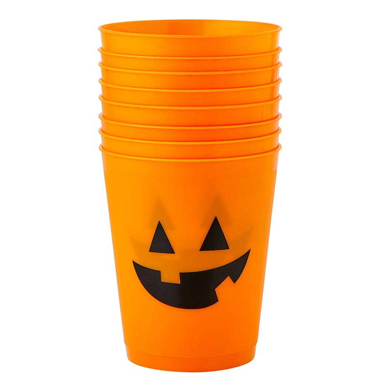 Jack-o-Lantern Frosted Cups