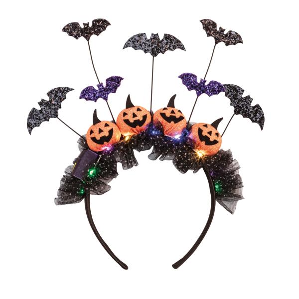 Light Up Pumpkins Headband