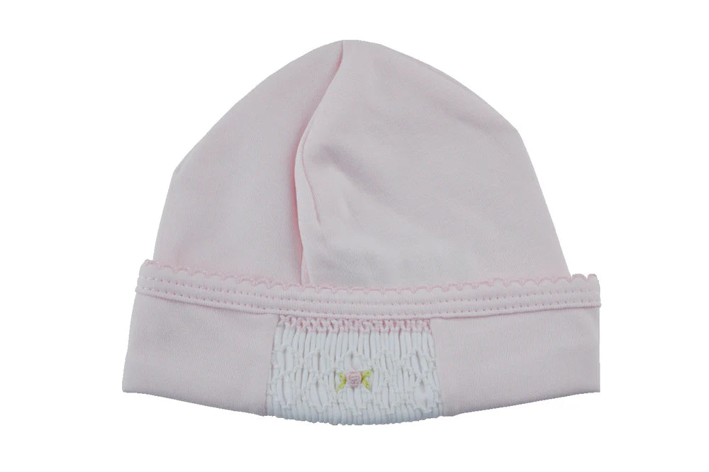 Princess Pink Smocked Hat