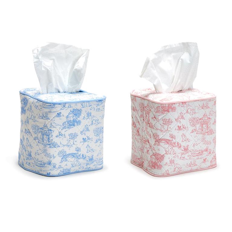 Toile Tissue Box Covers